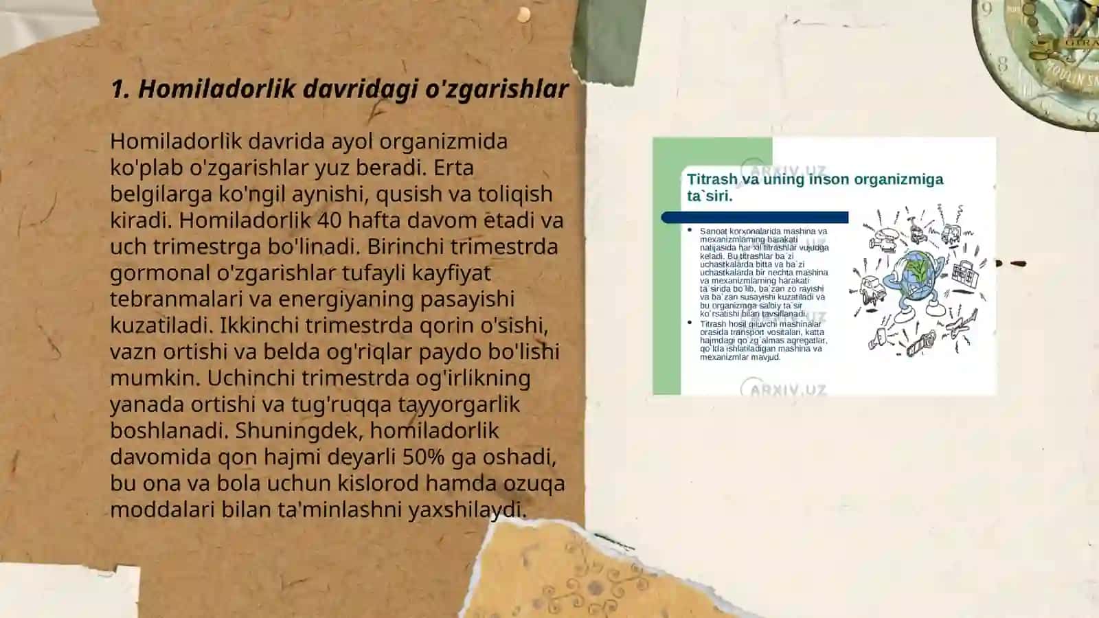 Bug'ozlik va tug'ish fizialogiyasi 3