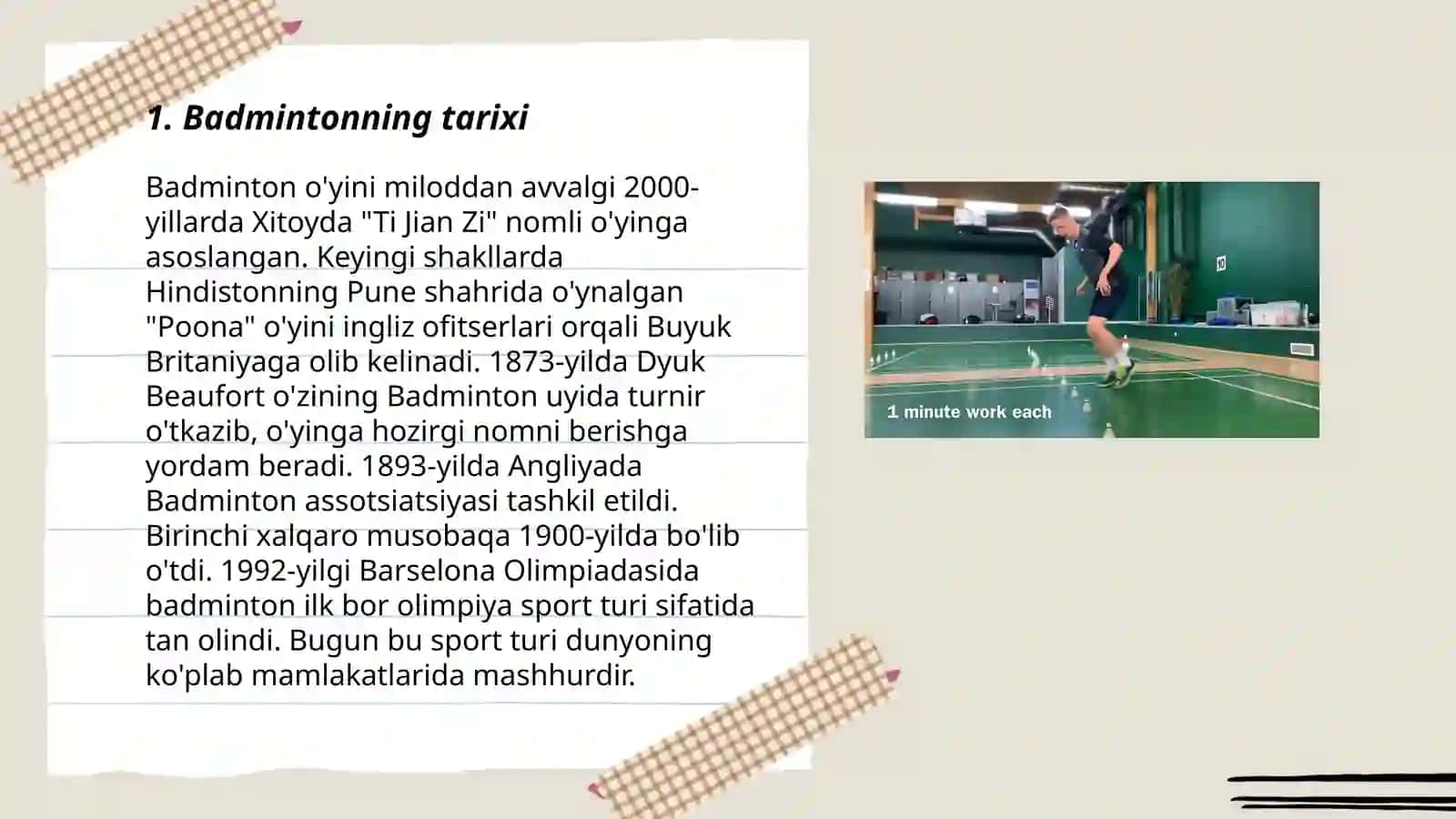 Badminton sport turi haqida 3
