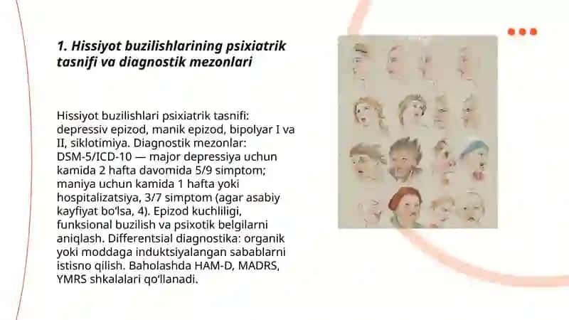 Psixiatriyada hissiyot, iroda va mayl buzilishlari 3