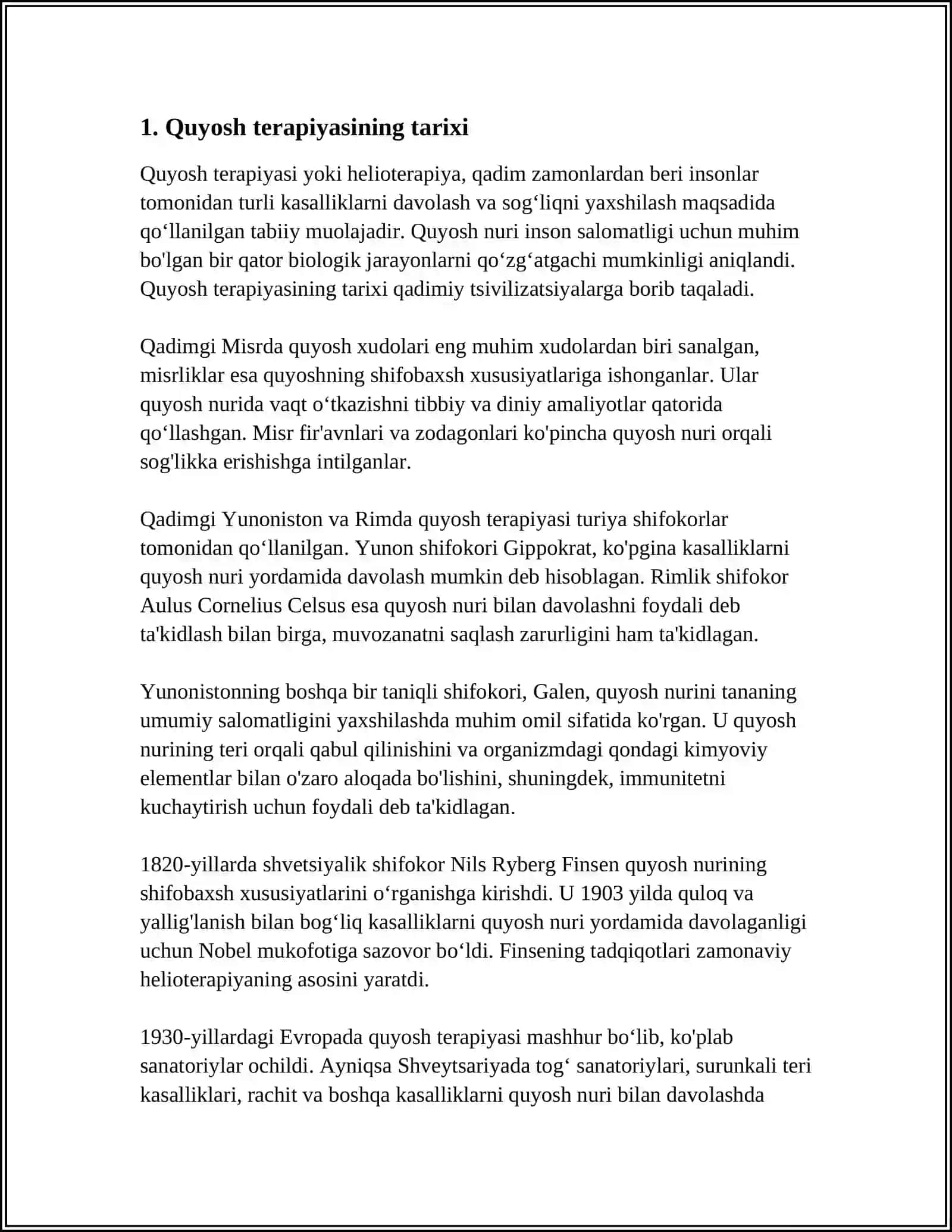 QUYOSH TERAPIYASI 3