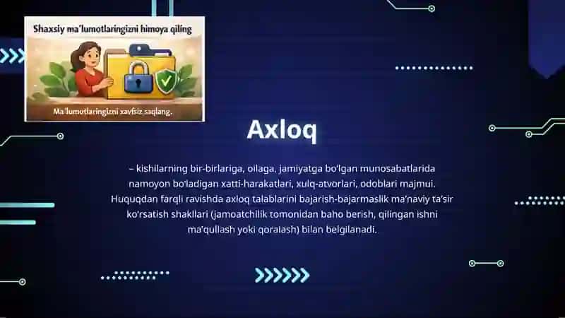Kibergigiena va Netiket 3