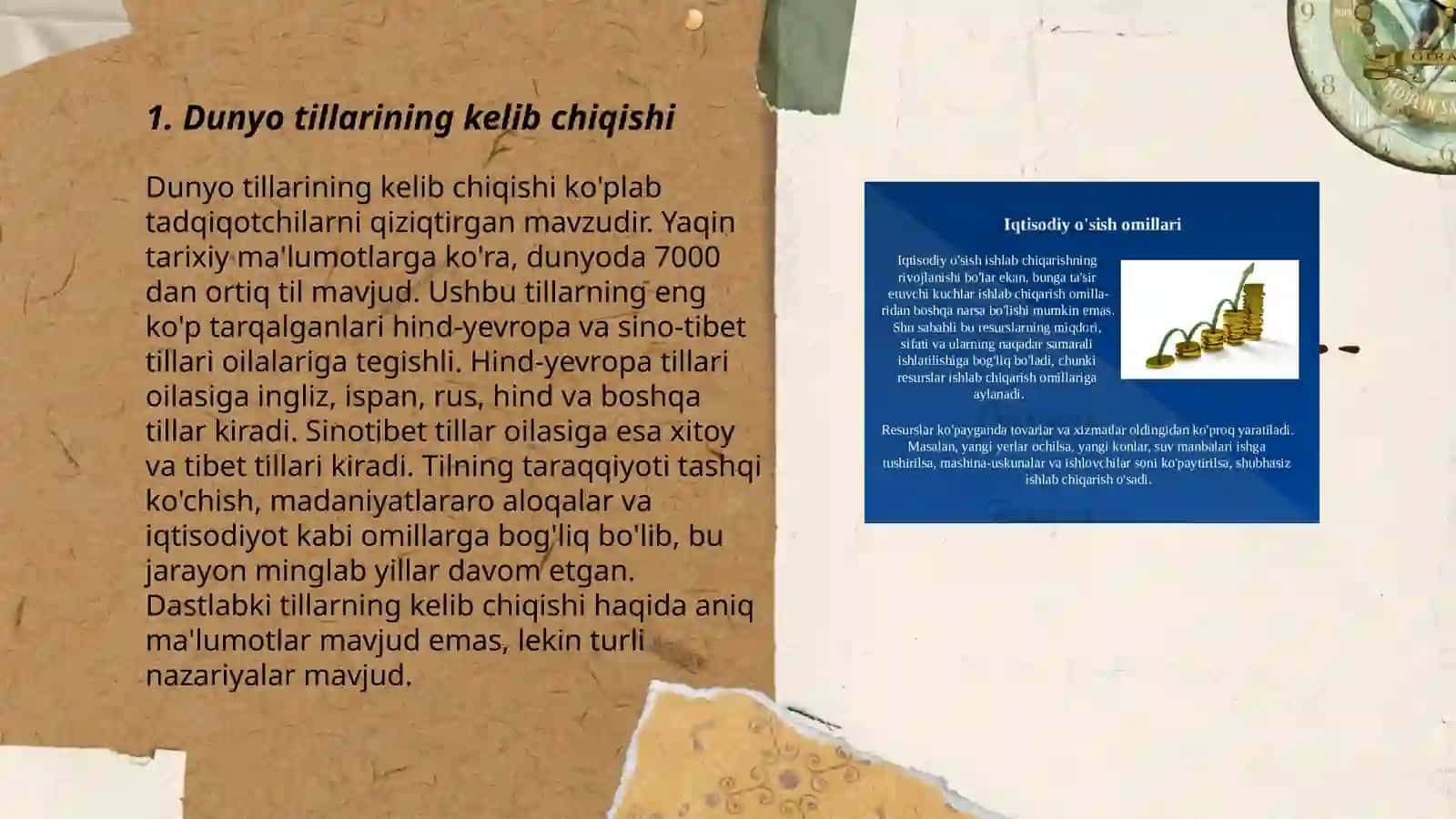 Dunyo tillari va ularning tasnifi 3