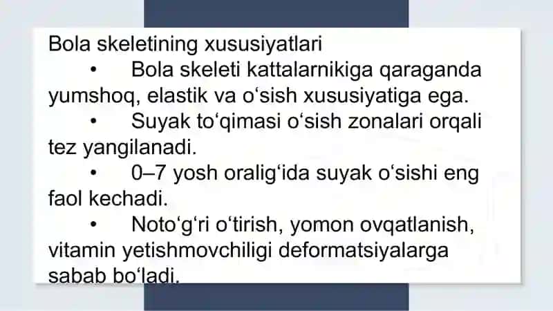 Bolalarda skelet patologiyasi 3