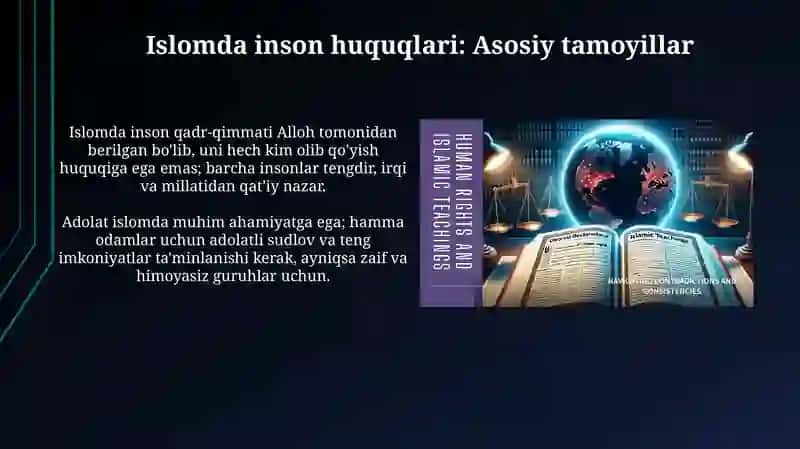 Islomda inson huquqlari 3