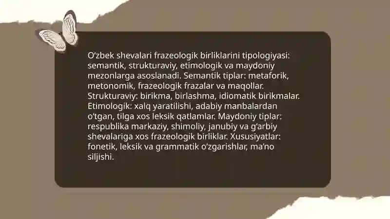 O‘zbek shevalari frazeologiyasi 3