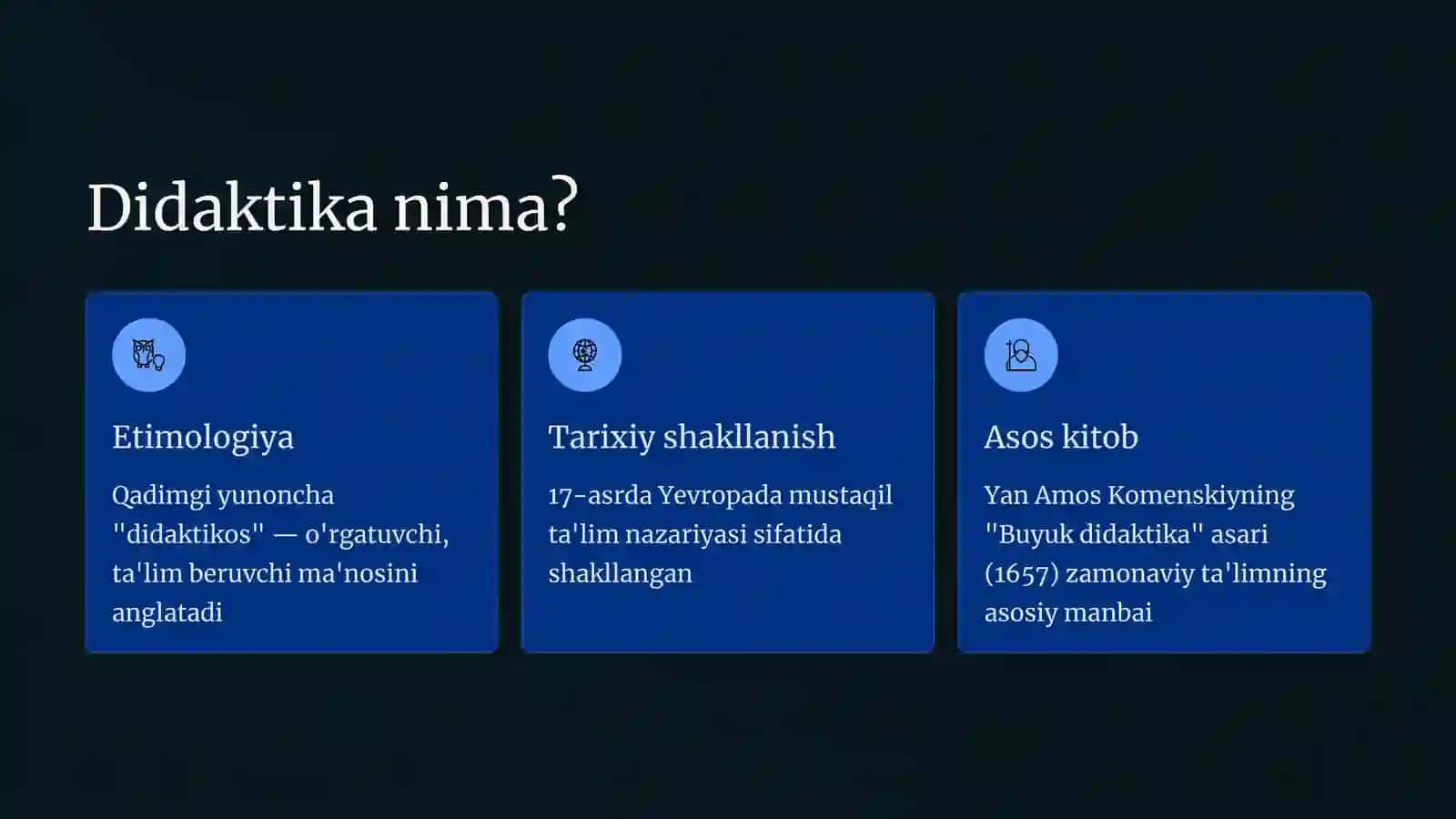 Didaktik-pedagogik ta'lim nazariyasi 3