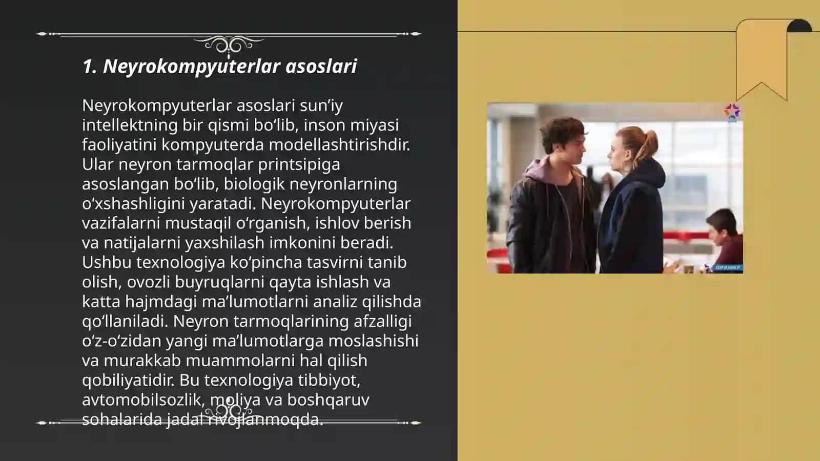 Neyrokompyuterlar vabutun olam 3