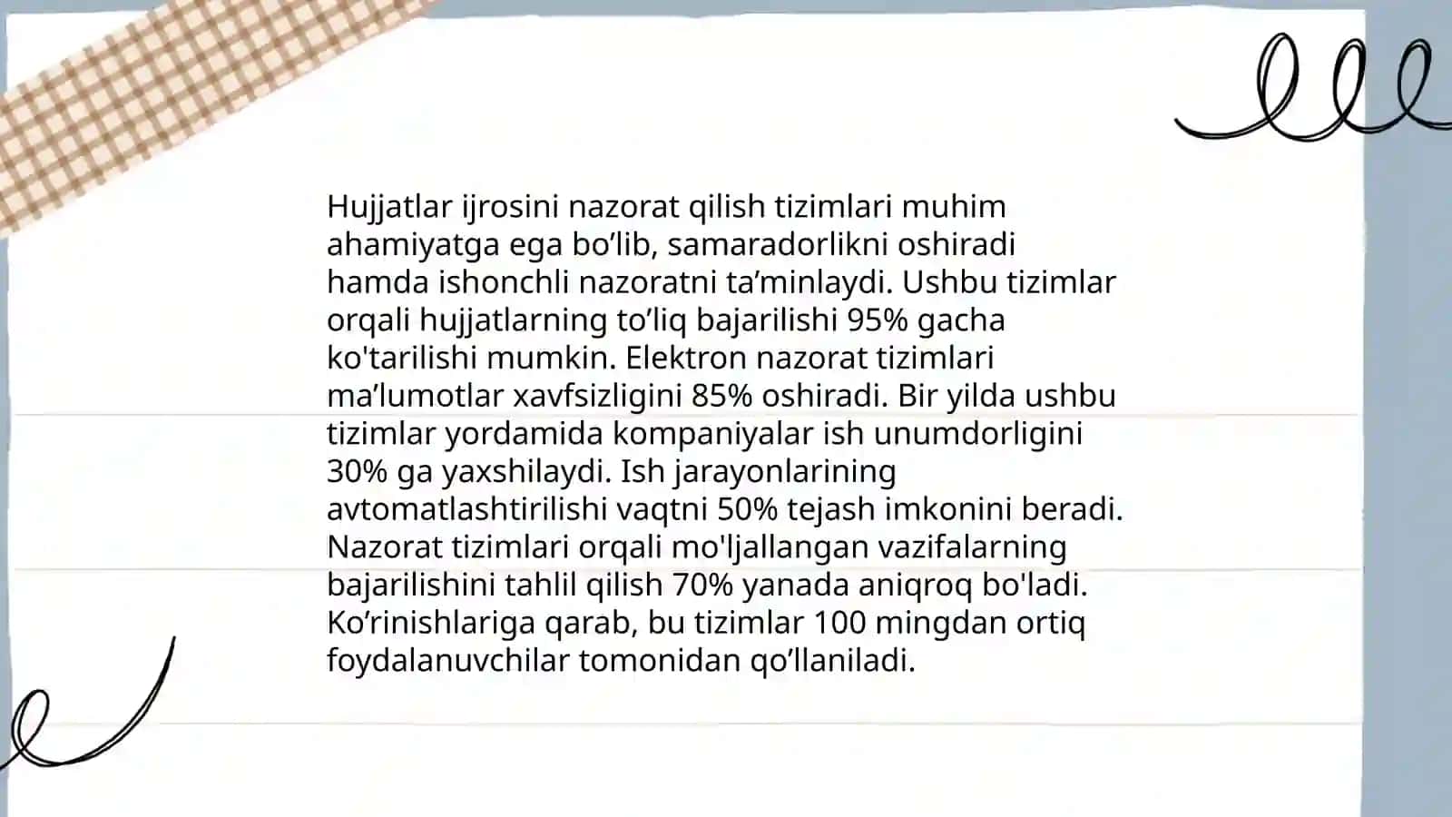 Hujjatlar ijrosini nazorat qilish 3