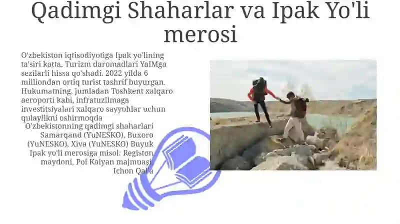 Qadimgi Shaharlar va Ipak Yo'li merosi 3