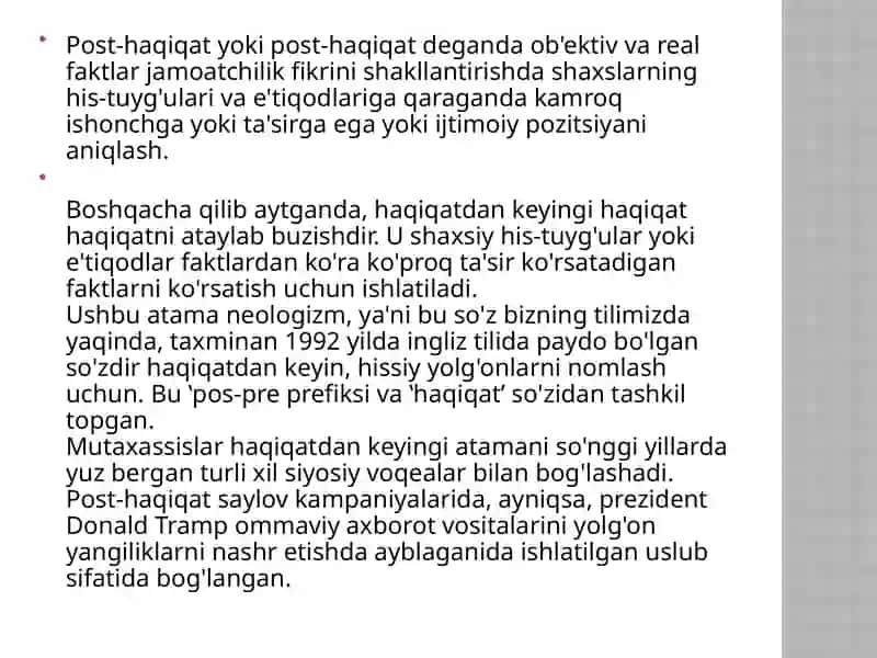 Post-haqiqat 3