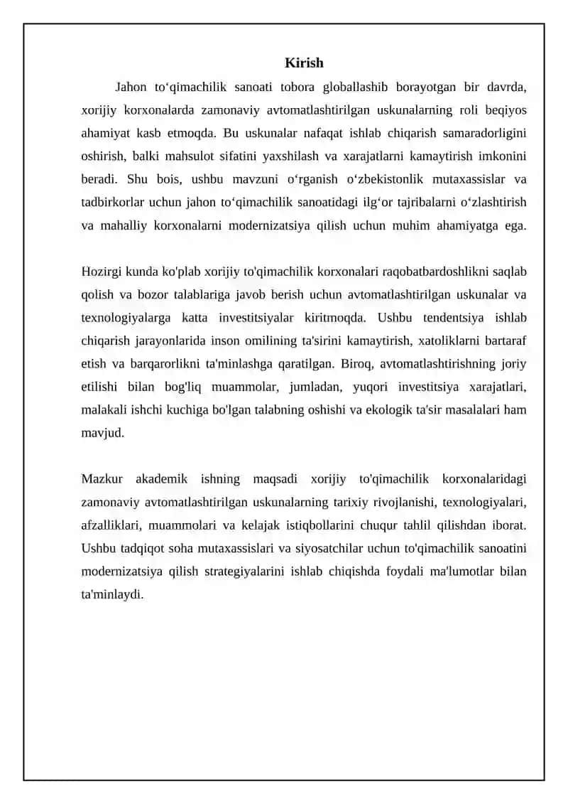 Zamonaviy avtomatlashtirilgan jihozlar 3