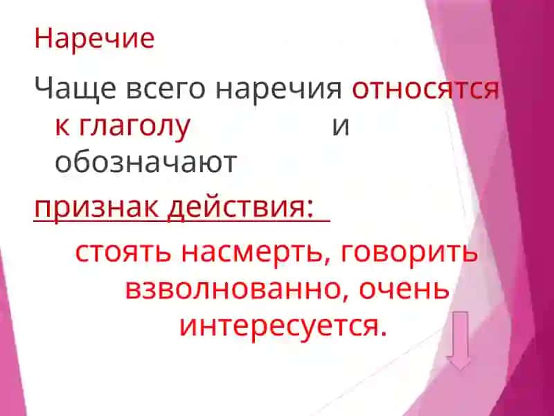 Наречие как часть речи 3