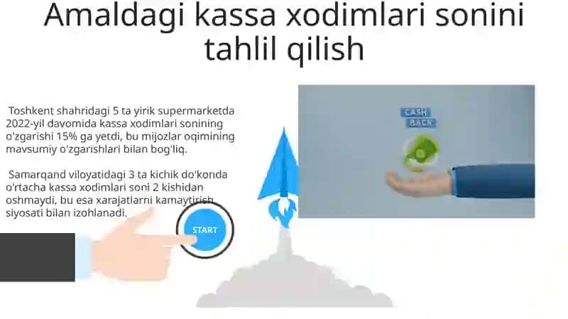 Kassirlarni qo'shish va ayirish 3