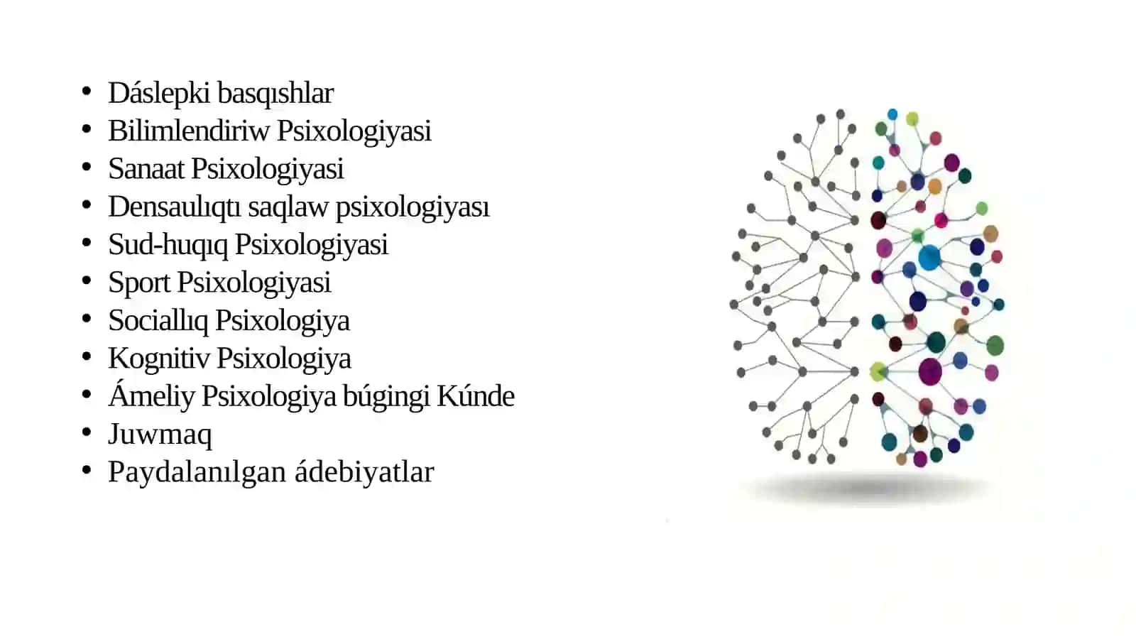 Ámeliy psixologiyanıń tariyxı 3