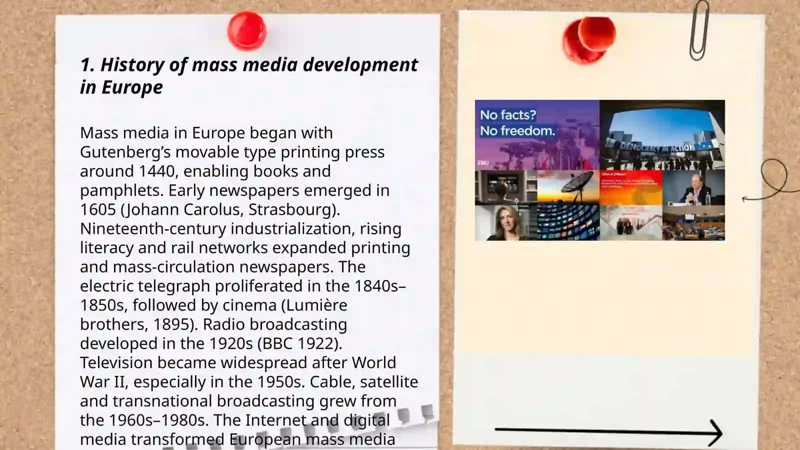 History of Mass Media Development in Europe 3