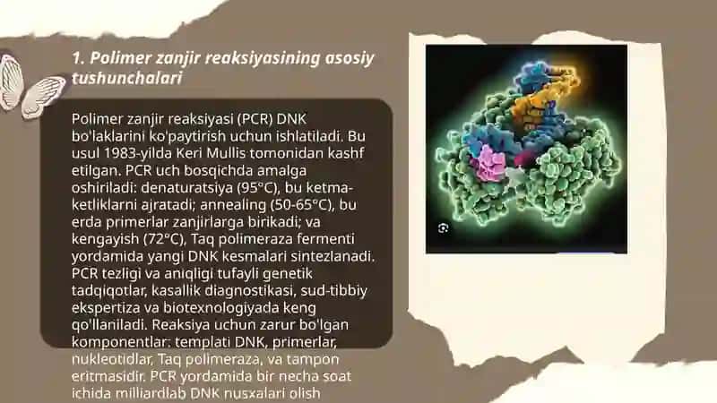 Polimer zanjir reaksiyasining mohiyati 3