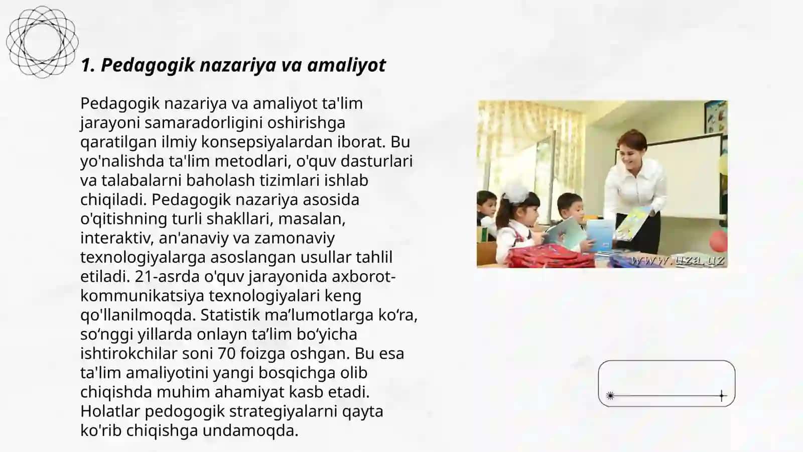 Pedagogik nazariya va amaliyot 3
