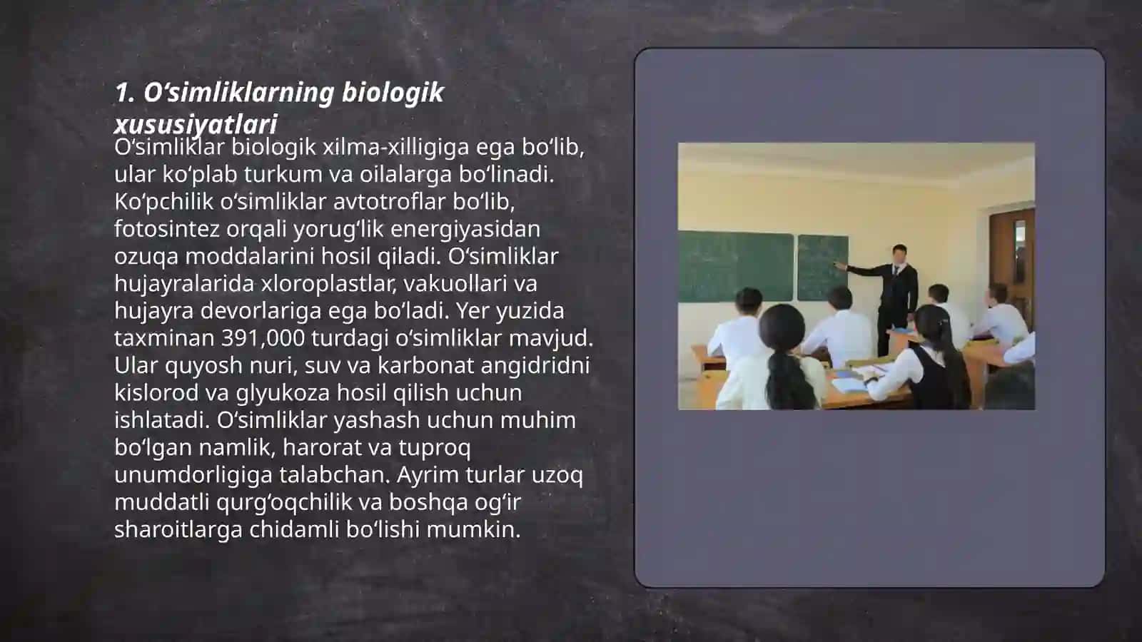 Òsimliklar va uning ahamiyati 3