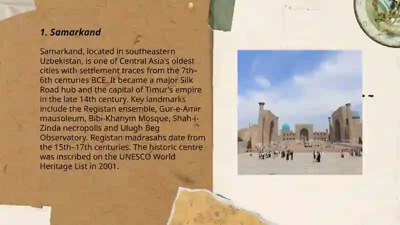 Historical cities of Uzbekistan 3