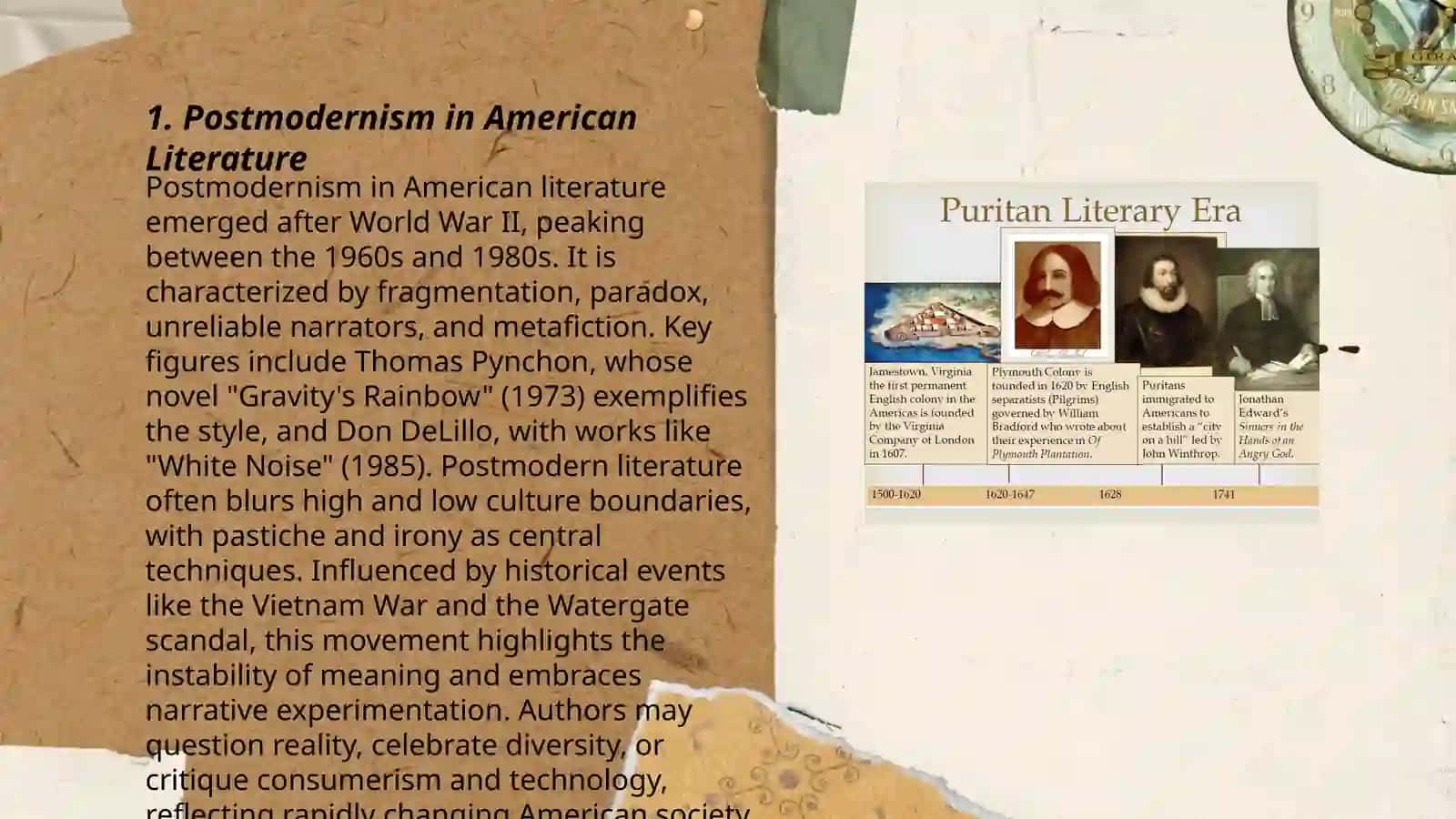 American Literature Contemporary period 3