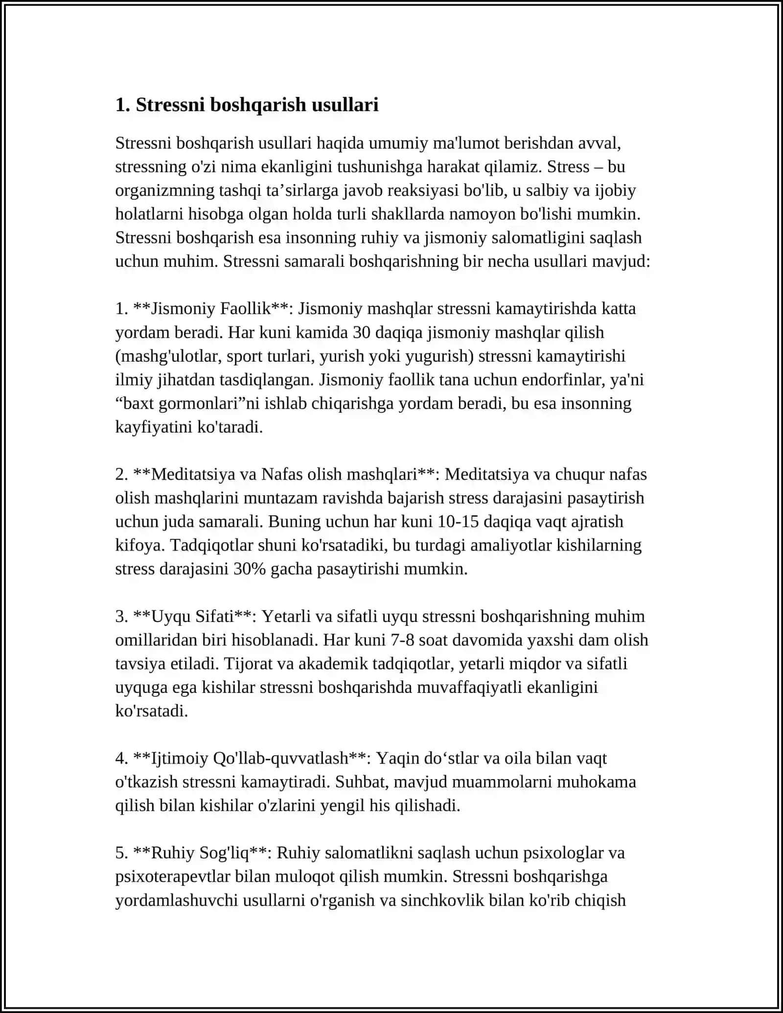 PSIXOLOGIK SOGʻLOMLASHTIRISH OYLIGI 3