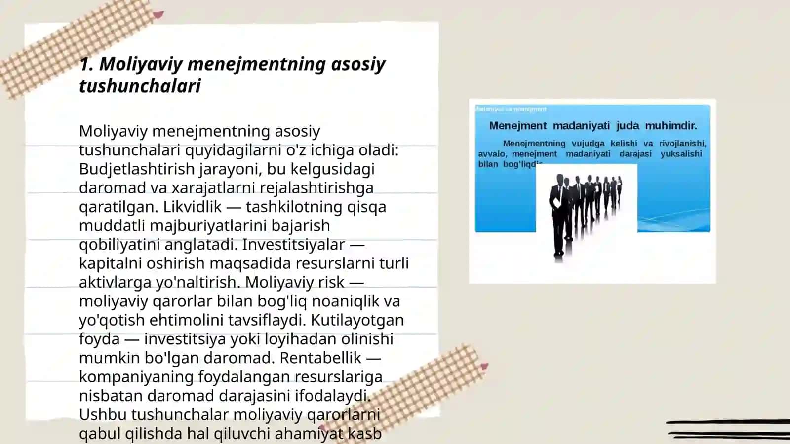 Moliyaviy menejmentning prinsiplari 3