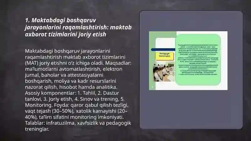 Ta’lim jarayonlarini raqamlashtirish 3
