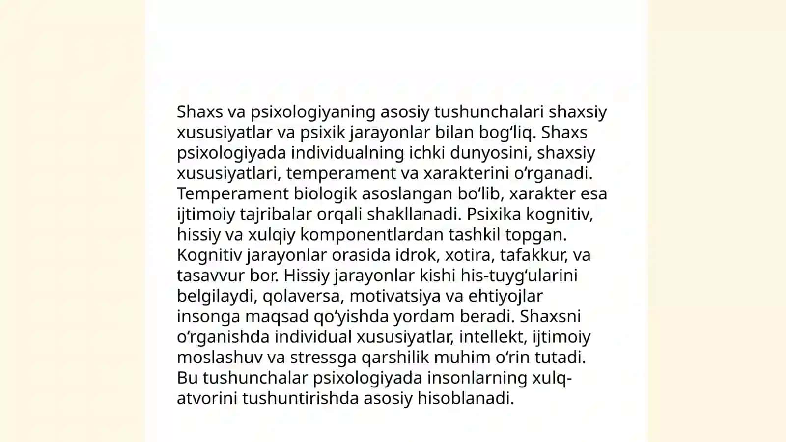 Chet el psixologyasida shaxs nazaryasi 3