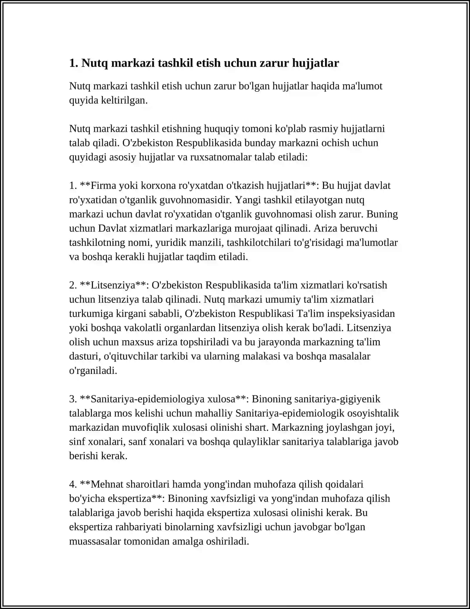 Mavzu: TIL VA NUTQ MARKAZI FAOLIYATINI TASHKIL ETISH 3