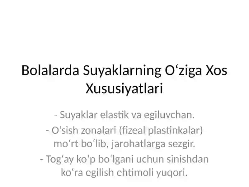 Bolalarda O‘ziga Xos Jarohatlanish 3