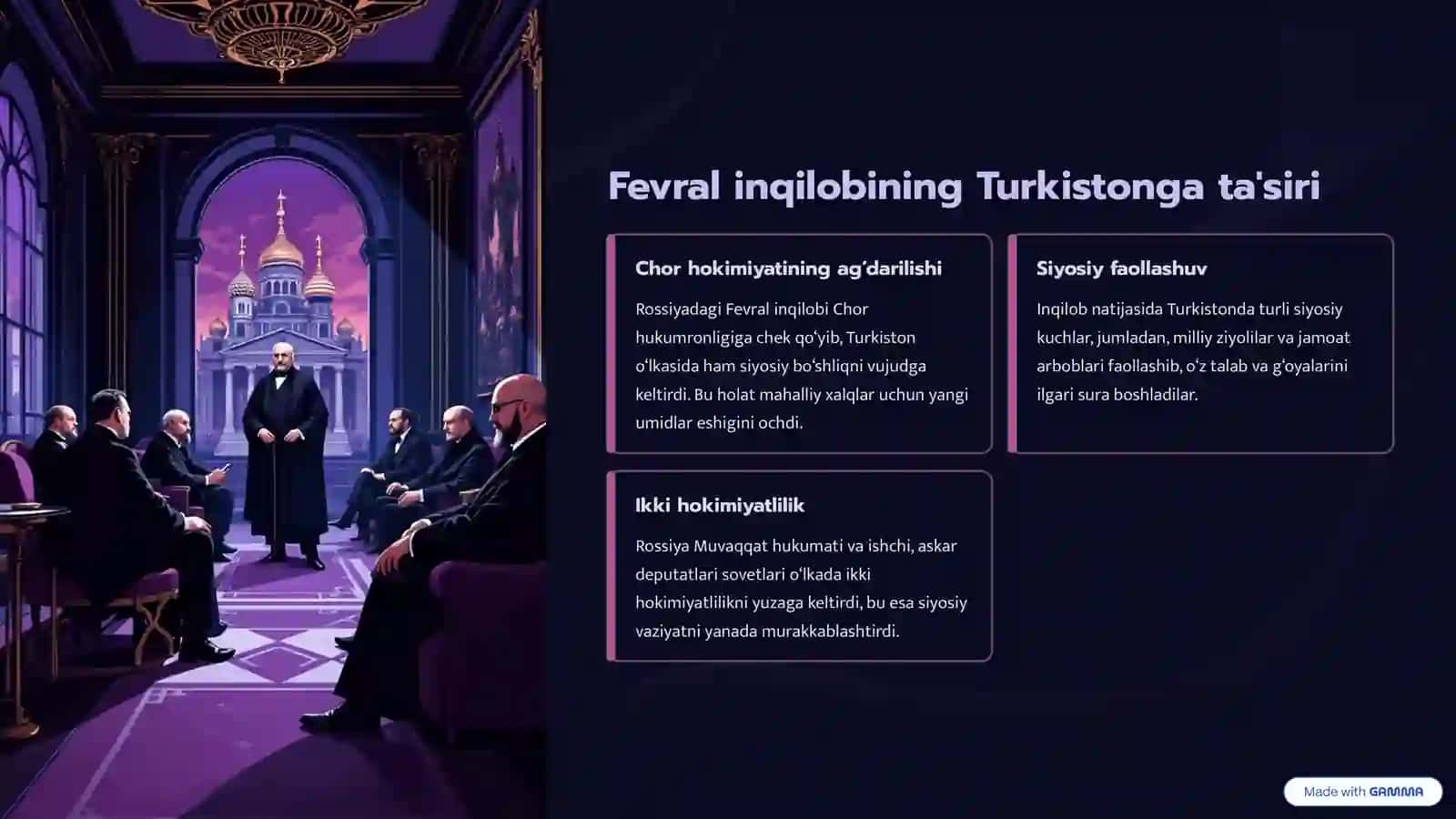 1917-yil Fevral–Oktyabr oralig‘ida Turkiston O‘lkasi 3