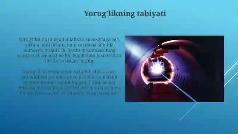 Yorug'likning tabiyati 3