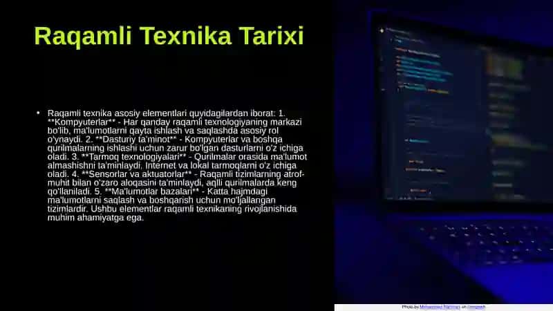 Raqamli Texnika Tarixi 3