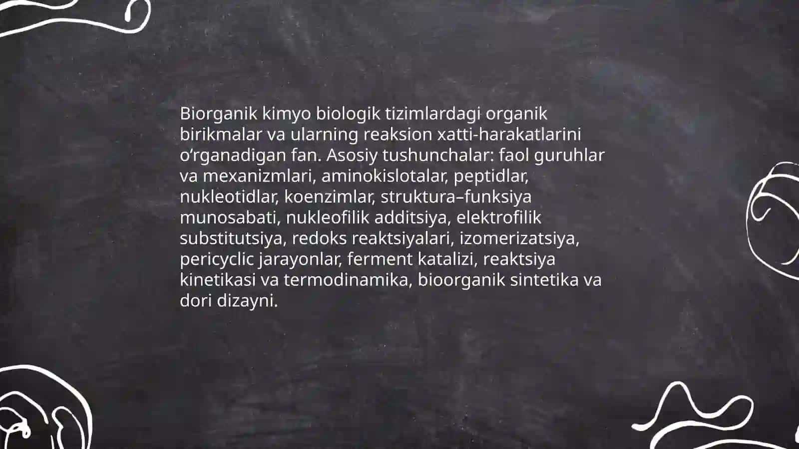Biorganik kimyo asoslari 3