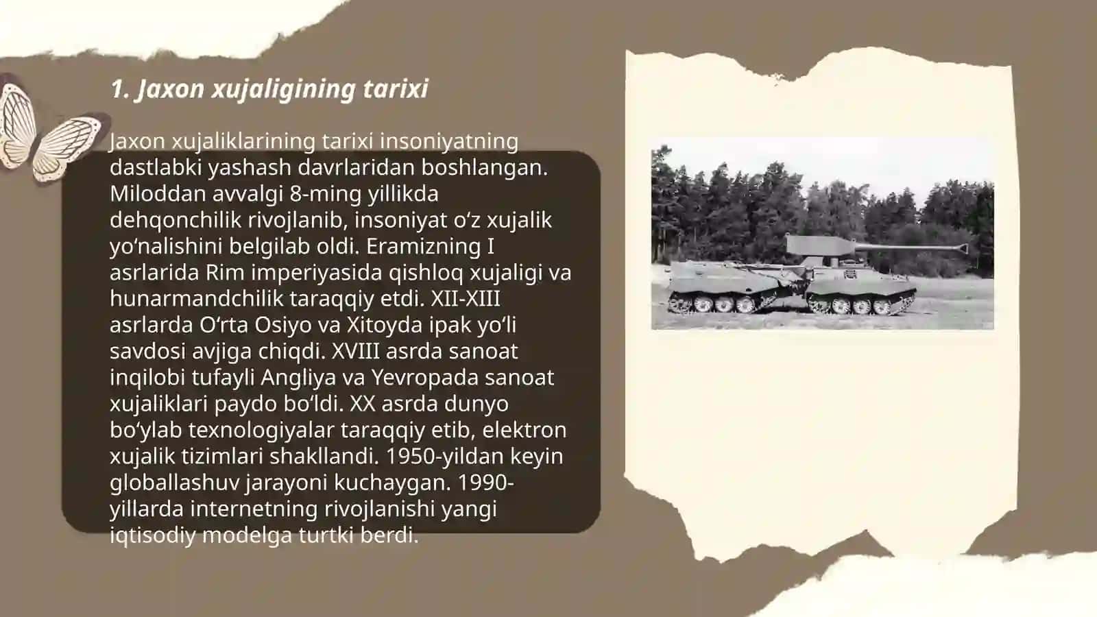 Jaxon xujaligi va uning evolutsiyasi 3