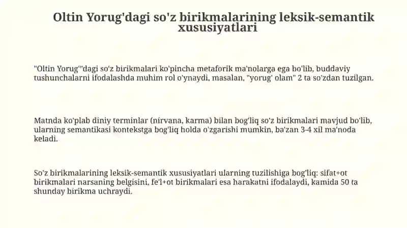 "Oltin Yorug'"dagisoʻzbirikmalari 3