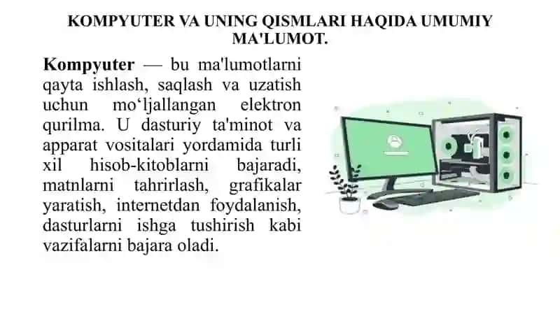 Kompyuter va Tizim Platasining Asosiy Qismlari 3