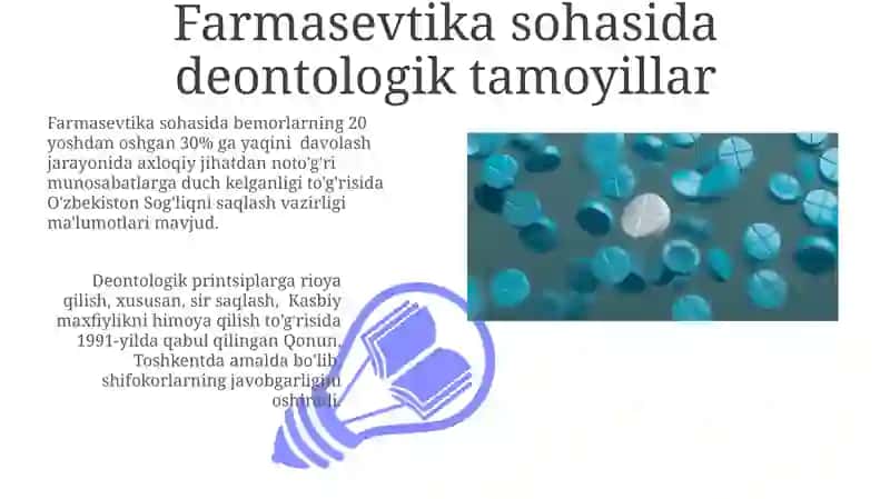 Farmasevtika sohasida deontologik tamoyillar 3