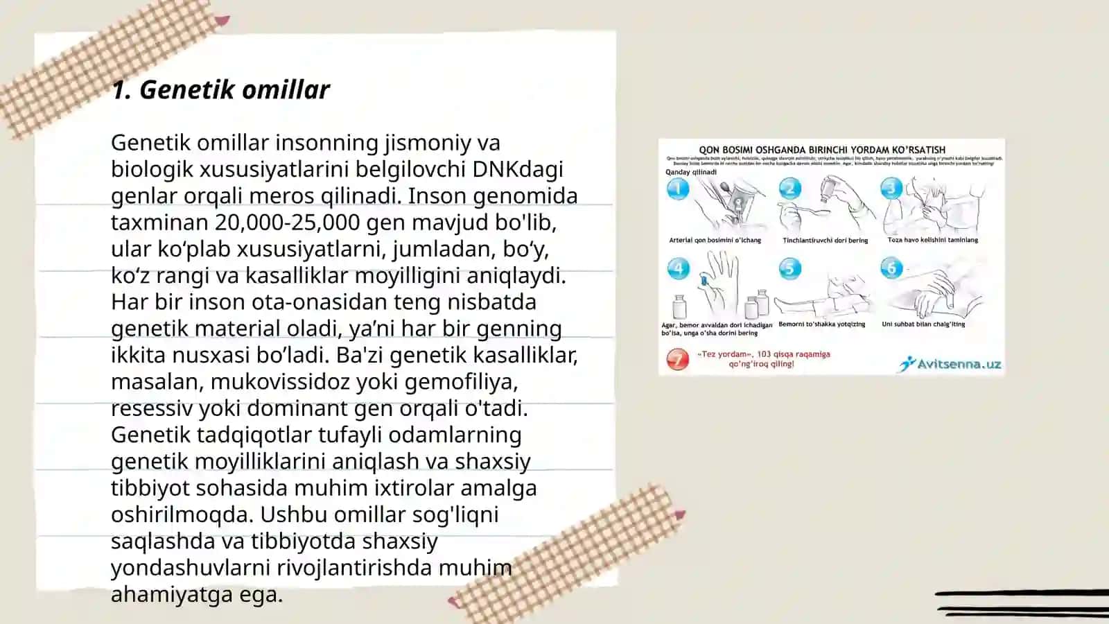 Genetik omillar 3