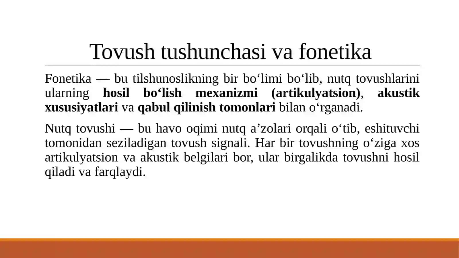 Tovushlarning akustik va artikulyatsion xususiyatlari 3
