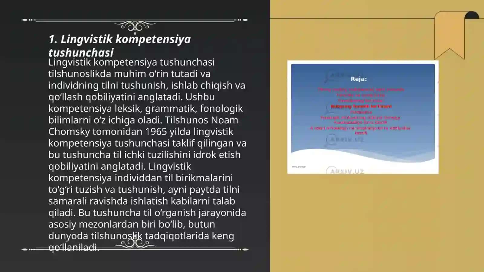 Lingvistik kompetensiya 3