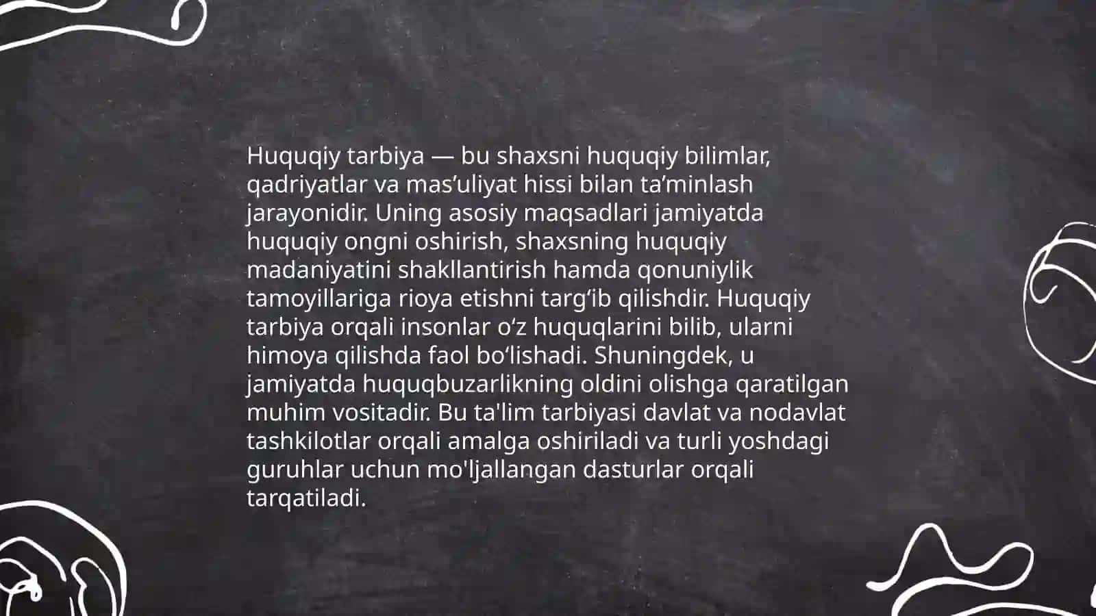 Huquqiy tarbiya 3