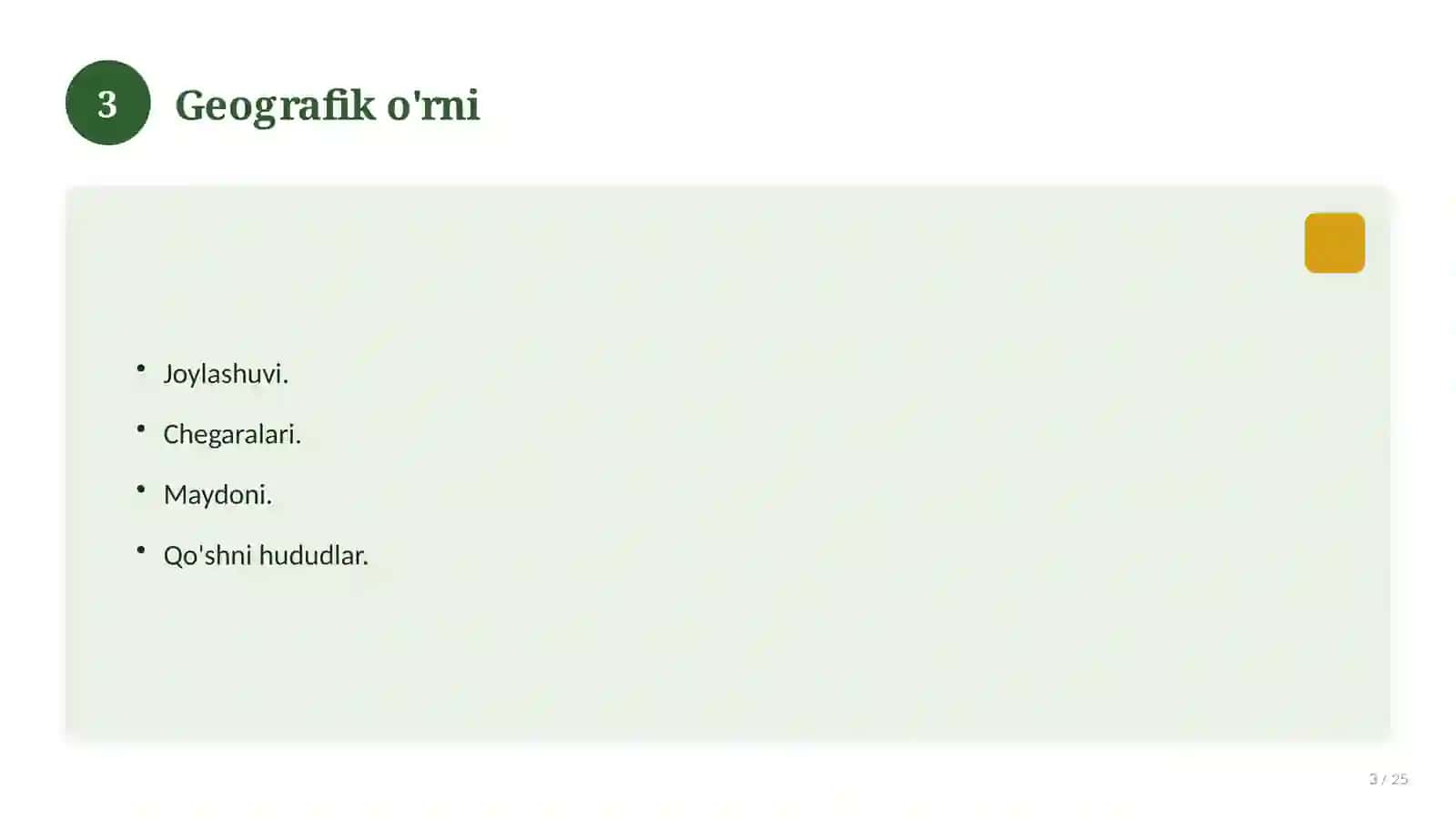 Ekologik madaniyat va tabiatni asrash 3