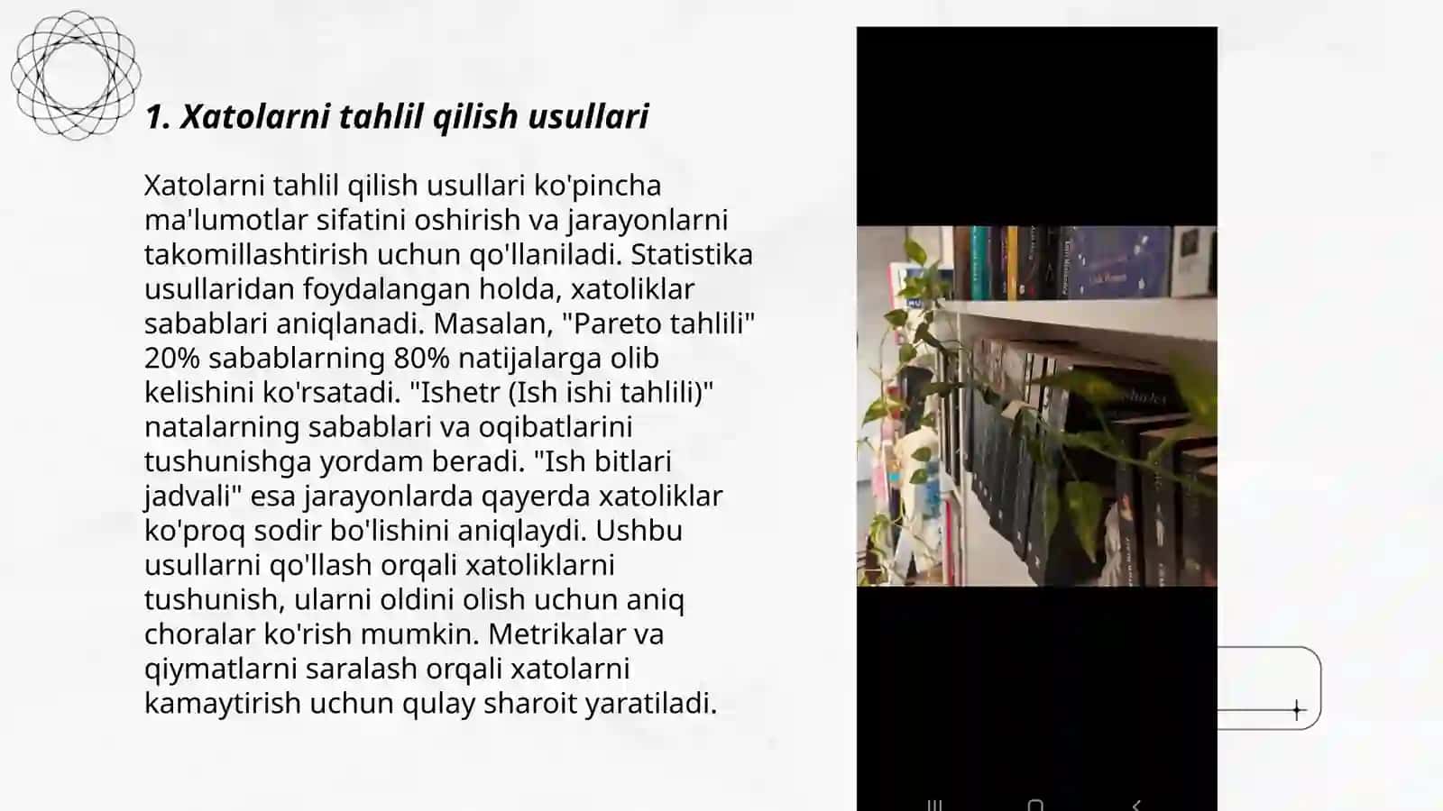 Xatolar ustida ishlashda interfaol metodlardan foydalanish 3