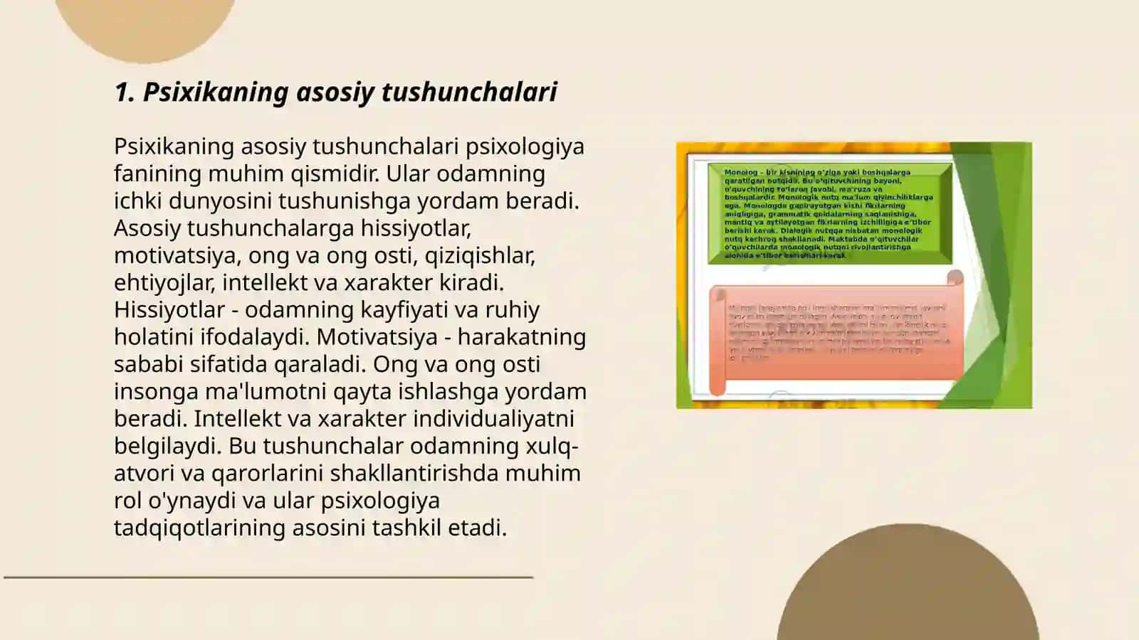Psixika haqida tushuncha 3