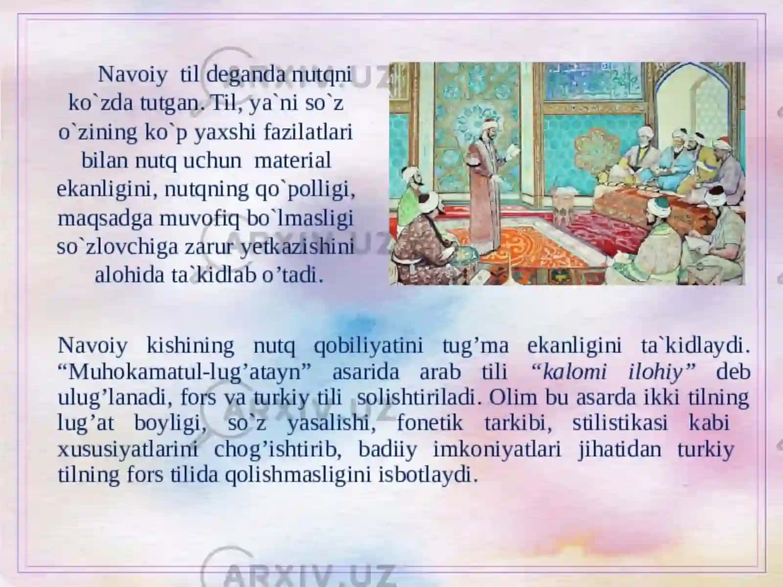 Ritorika (nutqning axamiyati) 3
