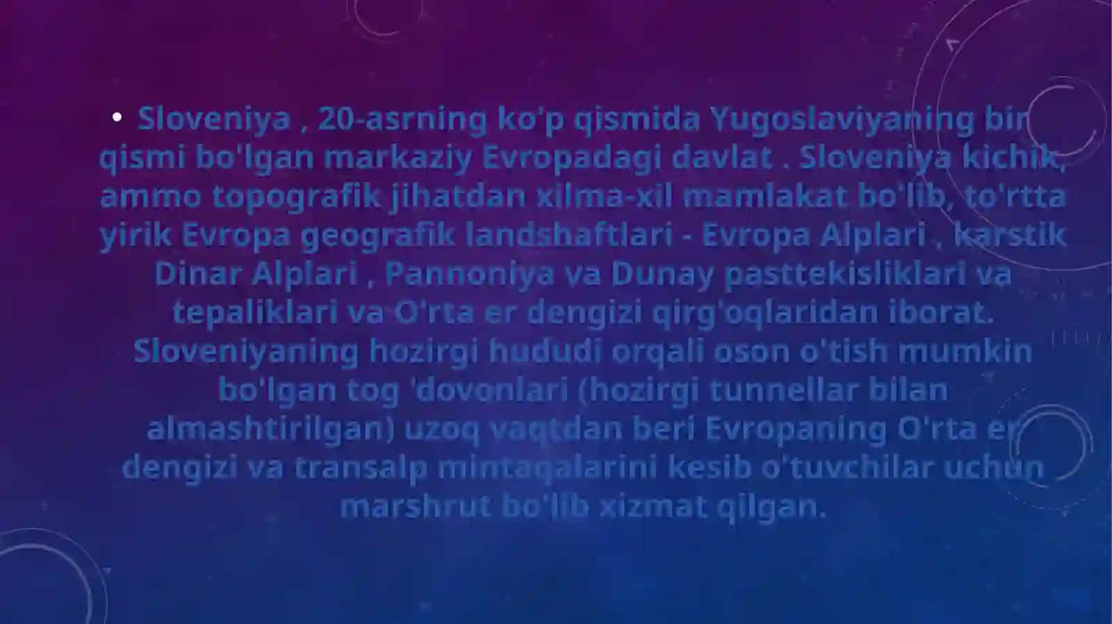 Sloveniya davlati bojhona ma’lumotlari 3