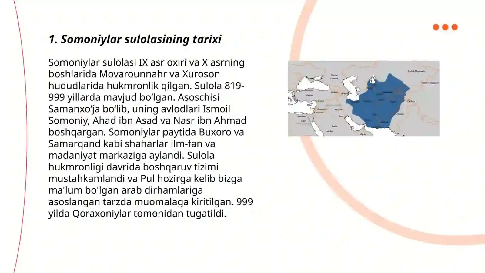 Somoniylarning kelib chiqishi masalasi 3