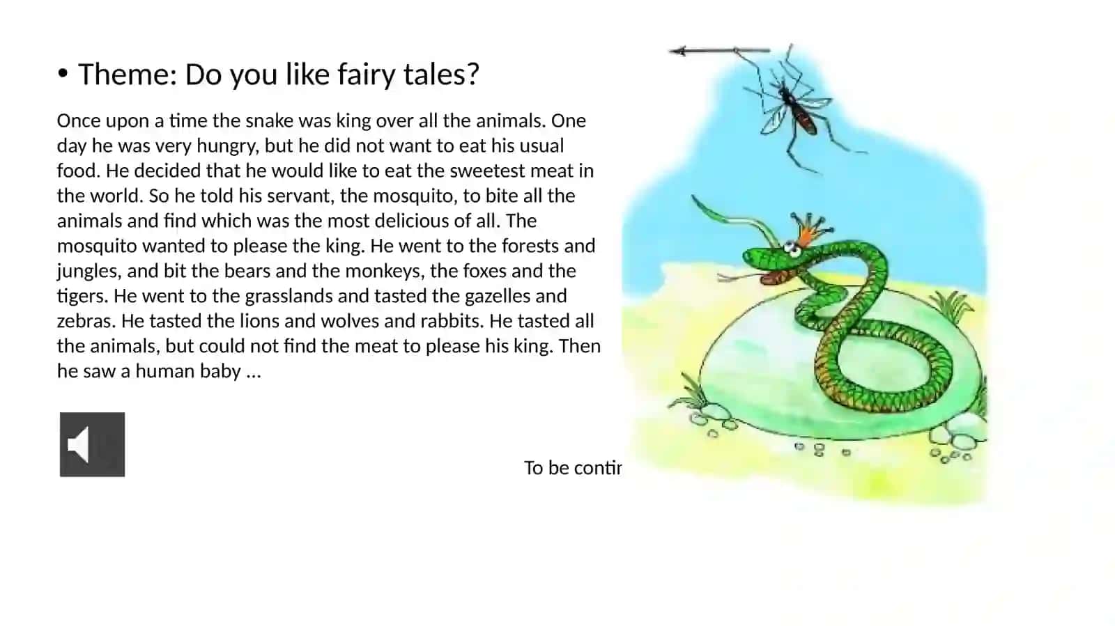 Do you like fairy tales? 3