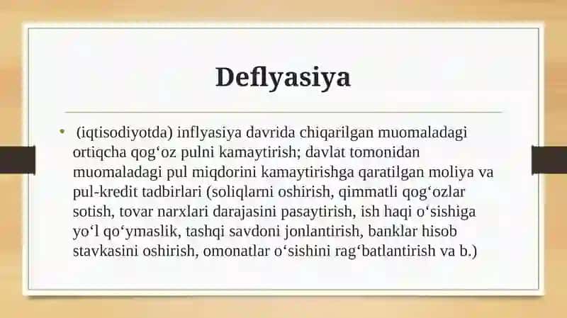 2-mavzu.Inflyatsiyavadeflyatsiya 3